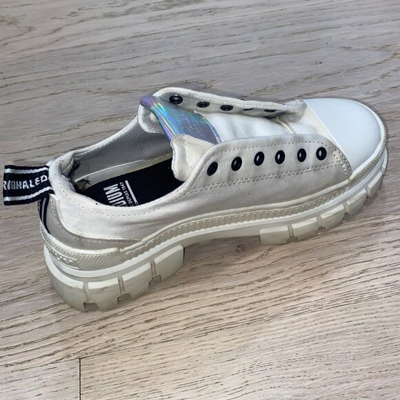 Palladium Revolt LO TX Star White Womens Platform Boots - Picture 3 of 3